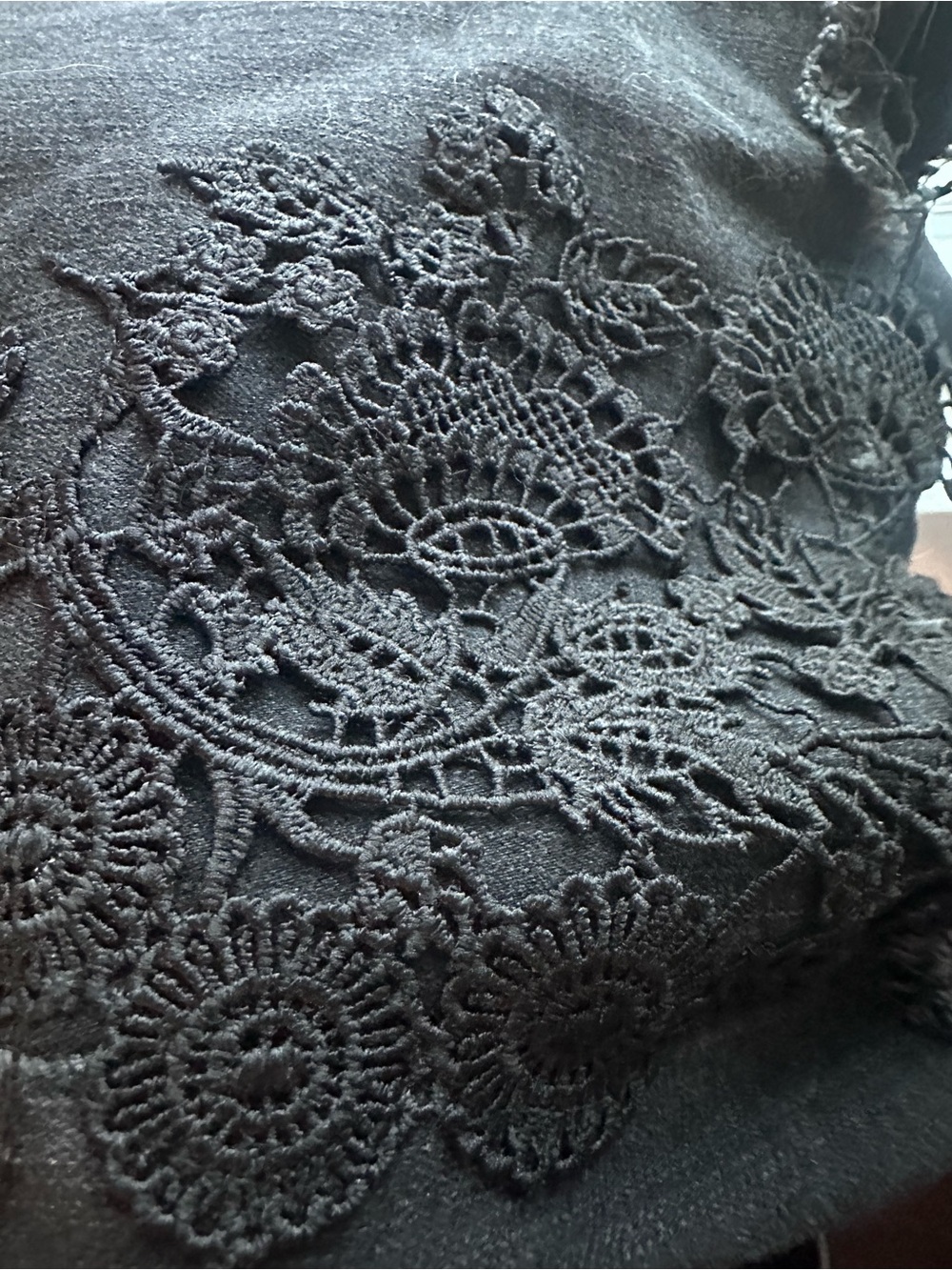 AE Embroidered High Rise Shorts - Picture 4 of 7